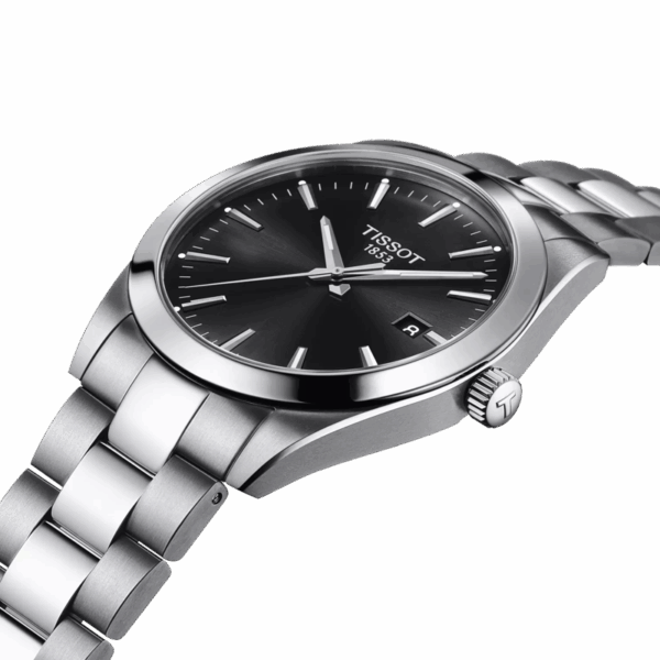 Tissot T127.410.11.051.00 Gentleman silver watch for men - Image 4