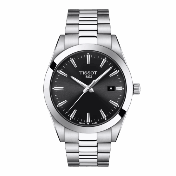 Tissot T127.410.11.051.00 Gentleman silver watch for men