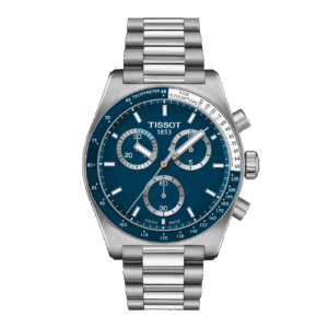 Tissot T149.417.11.041.00 PR516 Chronograph blue dial silver watch for him