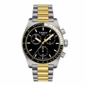Tissot T149.417.22.051.00 PR516 Chronograph black dial silver and gold watch for man
