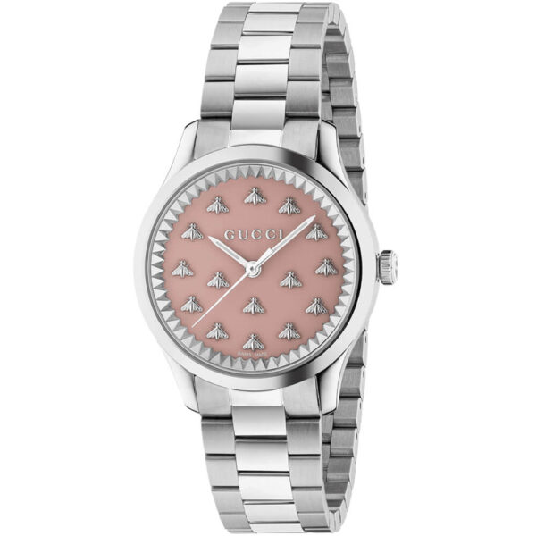 Gucci YA1265033 G-Timeless pink Dial watch for woman