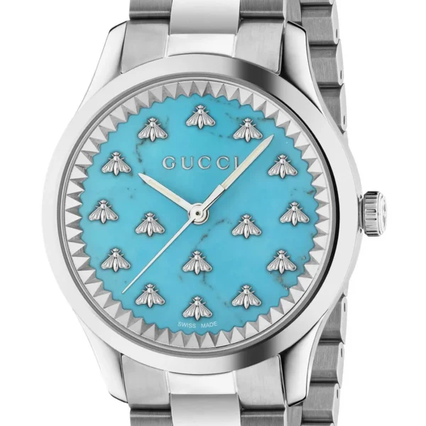 Gucci YA1265044 G-Timeless blue Dial watch for woman - Image 3