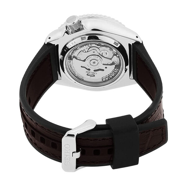 Seiko SRPD55K2 5 Sports SKX Series Black dial with Silicone strap - Image 2