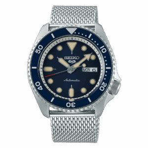 Seiko SRPD71K1 5 Sports SKX Series Stainless steel mesh strap