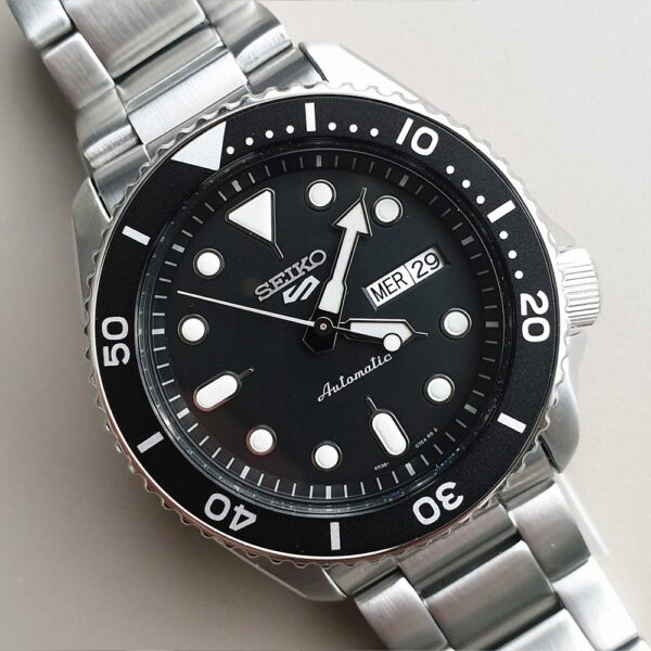 Seiko SRPD55K1 5 Sports SKX Series Black dial - Image 2